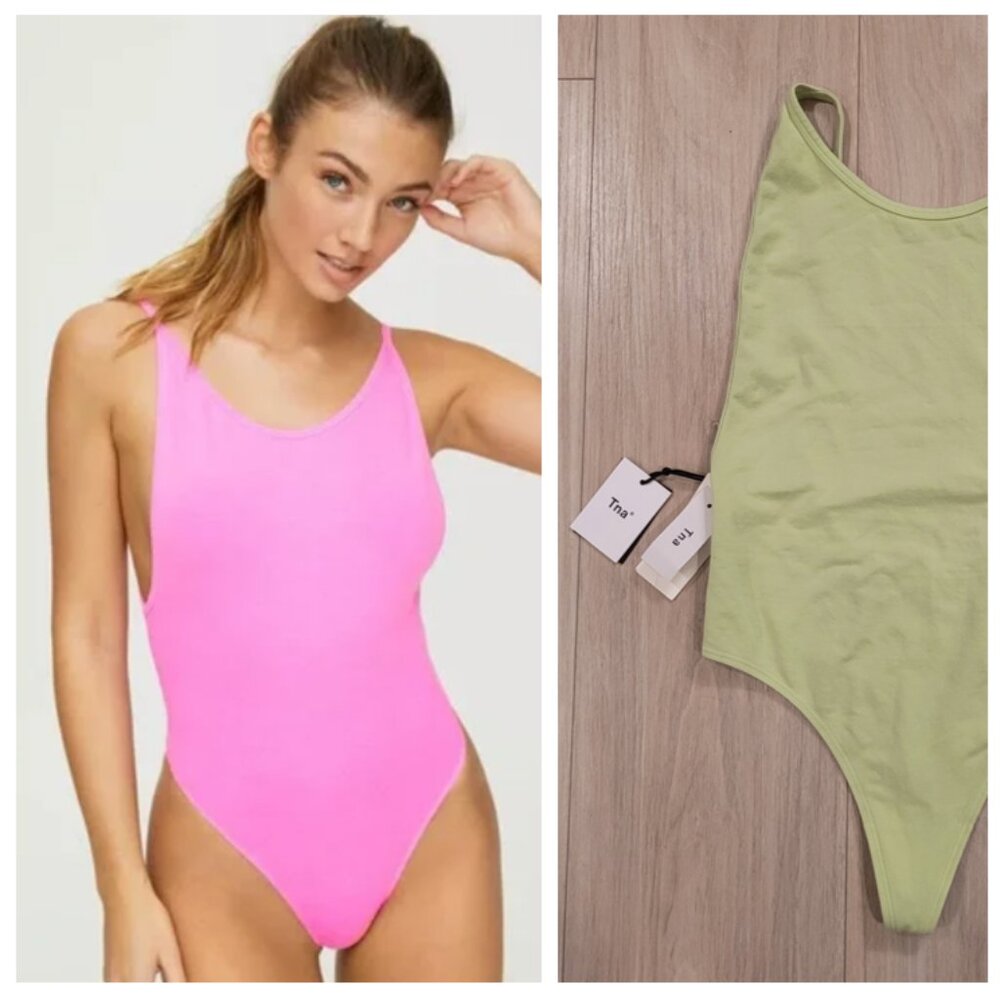 NWT TNA | Aritzia '90s Cozumel Bodysuit Tank Top | Sz. S